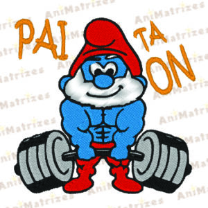 Dia dos Pais - Papai Smurf