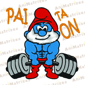 Dia dos Pais - Papai Smurf